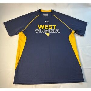 Under Armour West Virginia Mountaineers HeatGear T-Shirt Men's Medium‎